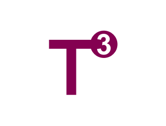 T3  logo design by ArRizqu