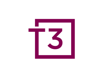 T3  logo design by ArRizqu