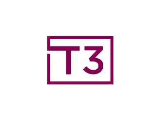 T3  logo design by ArRizqu