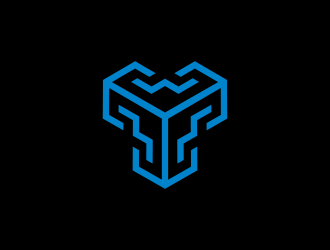 T3  logo design by kazama