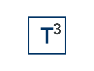 T3  logo design by GassPoll