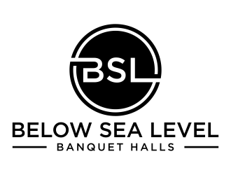 BELOW SEA LEVEL - Banquet Halls logo design by p0peye