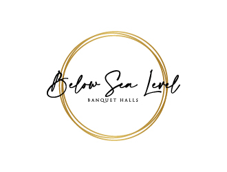 BELOW SEA LEVEL - Banquet Halls logo design by Farencia