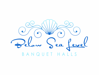 BELOW SEA LEVEL - Banquet Halls logo design by up2date