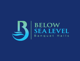 BELOW SEA LEVEL - Banquet Halls logo design by Sandip