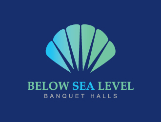 BELOW SEA LEVEL - Banquet Halls logo design by Sandip