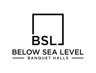 BELOW SEA LEVEL - Banquet Halls logo design by p0peye