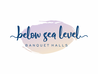 BELOW SEA LEVEL - Banquet Halls logo design by up2date