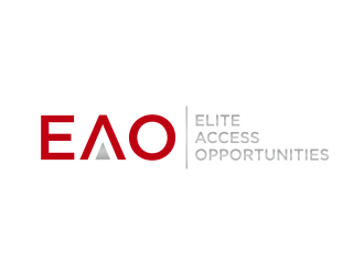 “Elite Access Opportunities” (“EAO”) logo design by GassPoll