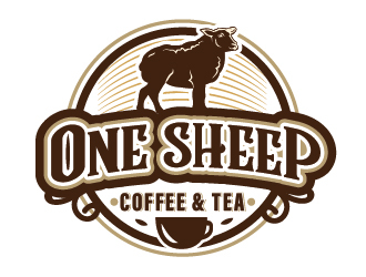 One Sheep Coffee & Tea logo design by il-in