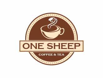 One Sheep Coffee & Tea logo design by usef44