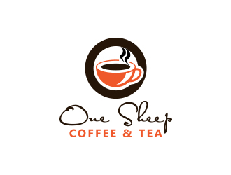 One Sheep Coffee & Tea logo design by Rexi_777