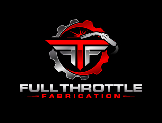 Full Throttle Fabrication  logo design by jaize