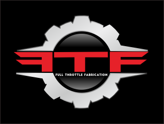 Full Throttle Fabrication  logo design by Greenlight