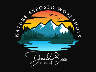 Nature Exposed Workshops - David Enos Photography logo design by Andri
