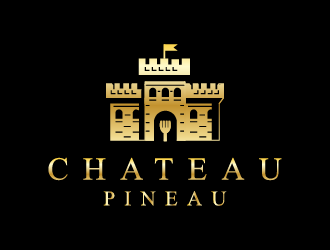 Chateau Pineau logo design by czars