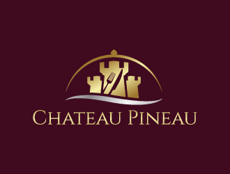 Chateau Pineau logo design by jaize