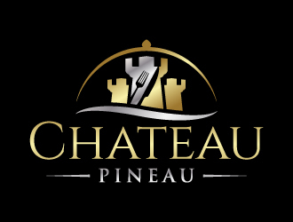 Chateau Pineau logo design by jaize
