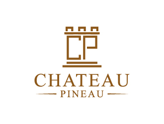 Chateau Pineau logo design by gateout