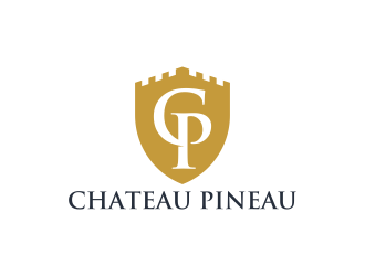 Chateau Pineau logo design by ekitessar