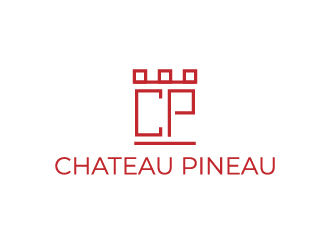 Chateau Pineau logo design by gateout