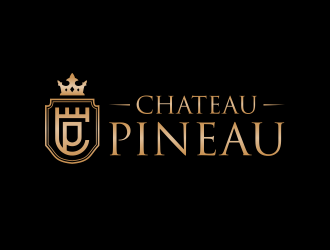 Chateau Pineau logo design by Gopil