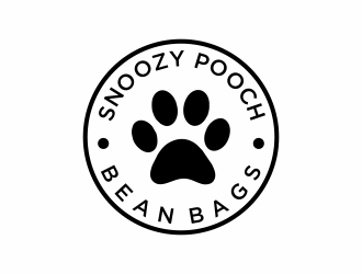 Snoozy Pooch Bean Bags logo design by afra_art