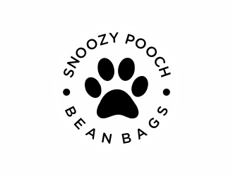 Snoozy Pooch Bean Bags logo design by afra_art