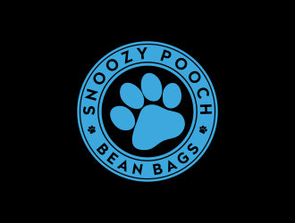 Snoozy Pooch Bean Bags logo design by RIANW