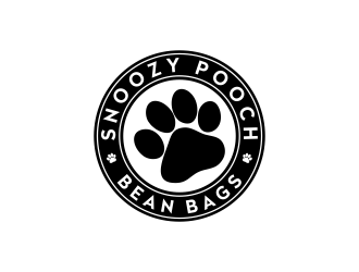 Snoozy Pooch Bean Bags logo design by RIANW