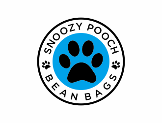 Snoozy Pooch Bean Bags logo design by afra_art