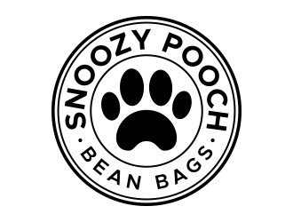 Snoozy Pooch Bean Bags logo design by lexipej