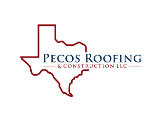 Pecos Roofing & Construction LLC logo design by puthreeone