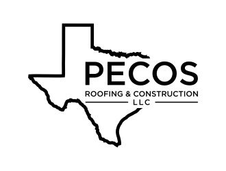 Pecos Roofing & Construction LLC logo design by p0peye