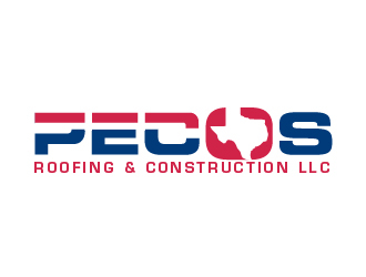 Pecos Roofing & Construction LLC logo design by pambudi