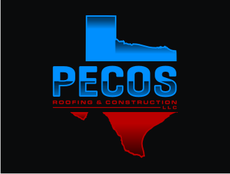 Pecos Roofing & Construction LLC logo design by wa_2