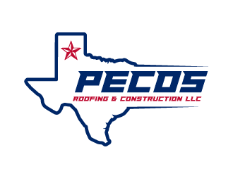 Pecos Roofing & Construction LLC logo design by PRN123