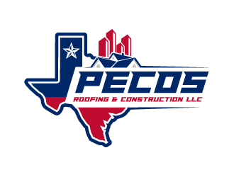 Pecos Roofing & Construction LLC logo design by PRN123