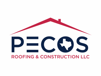 Pecos Roofing & Construction LLC logo design by eagerly