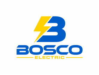 Bosco Electric logo design by mutafailan