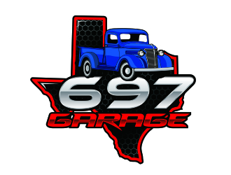 697 GARAGE logo design by rizuki