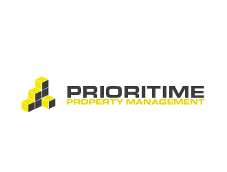 Prioritime Property Management logo design by MarkindDesign