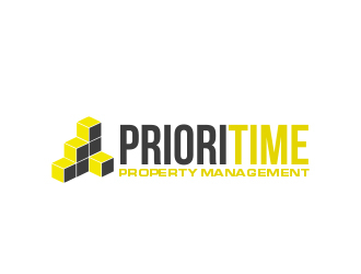 Prioritime Property Management logo design by MarkindDesign