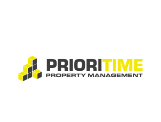 Prioritime Property Management logo design by MarkindDesign