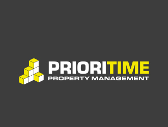 Prioritime Property Management logo design by MarkindDesign