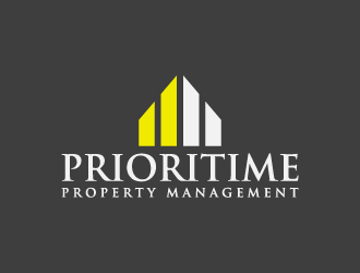 Prioritime Property Management logo design by denfransko