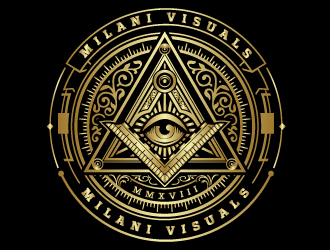 Milani Visuals logo design by jaize