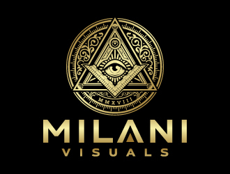 Milani Visuals logo design by jaize
