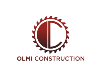Olmi Construction  logo design by sheilavalencia