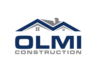 Olmi Construction  logo design by puthreeone